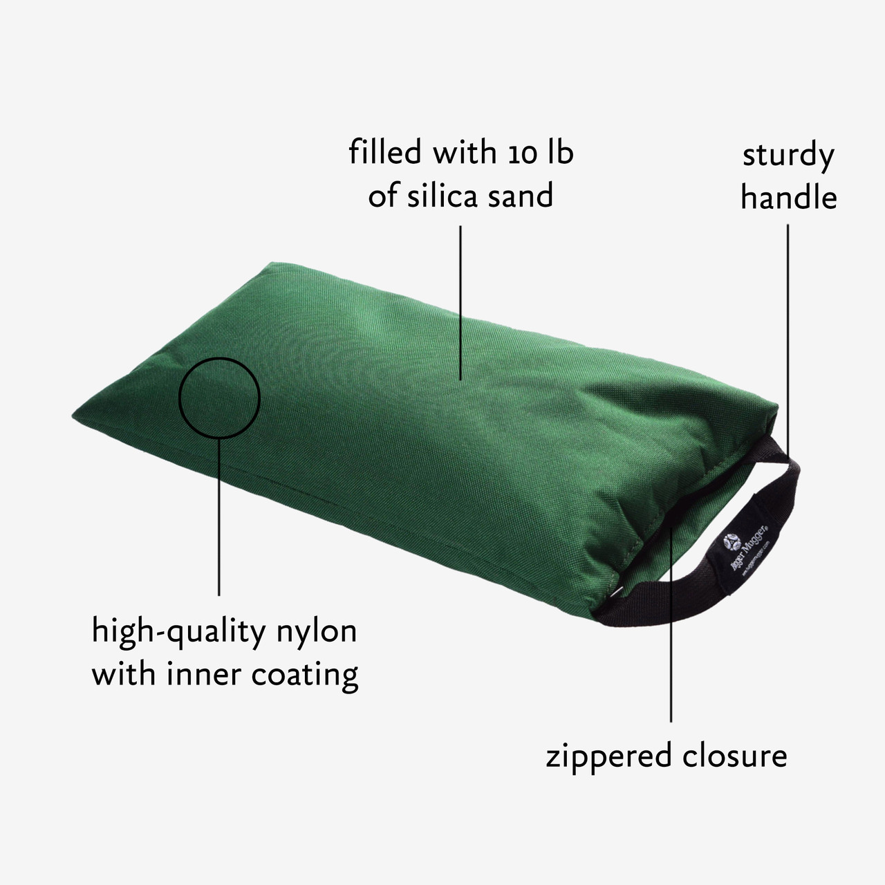 Yoga Sandbag SAND FILLED 10 lbs – Bean Products