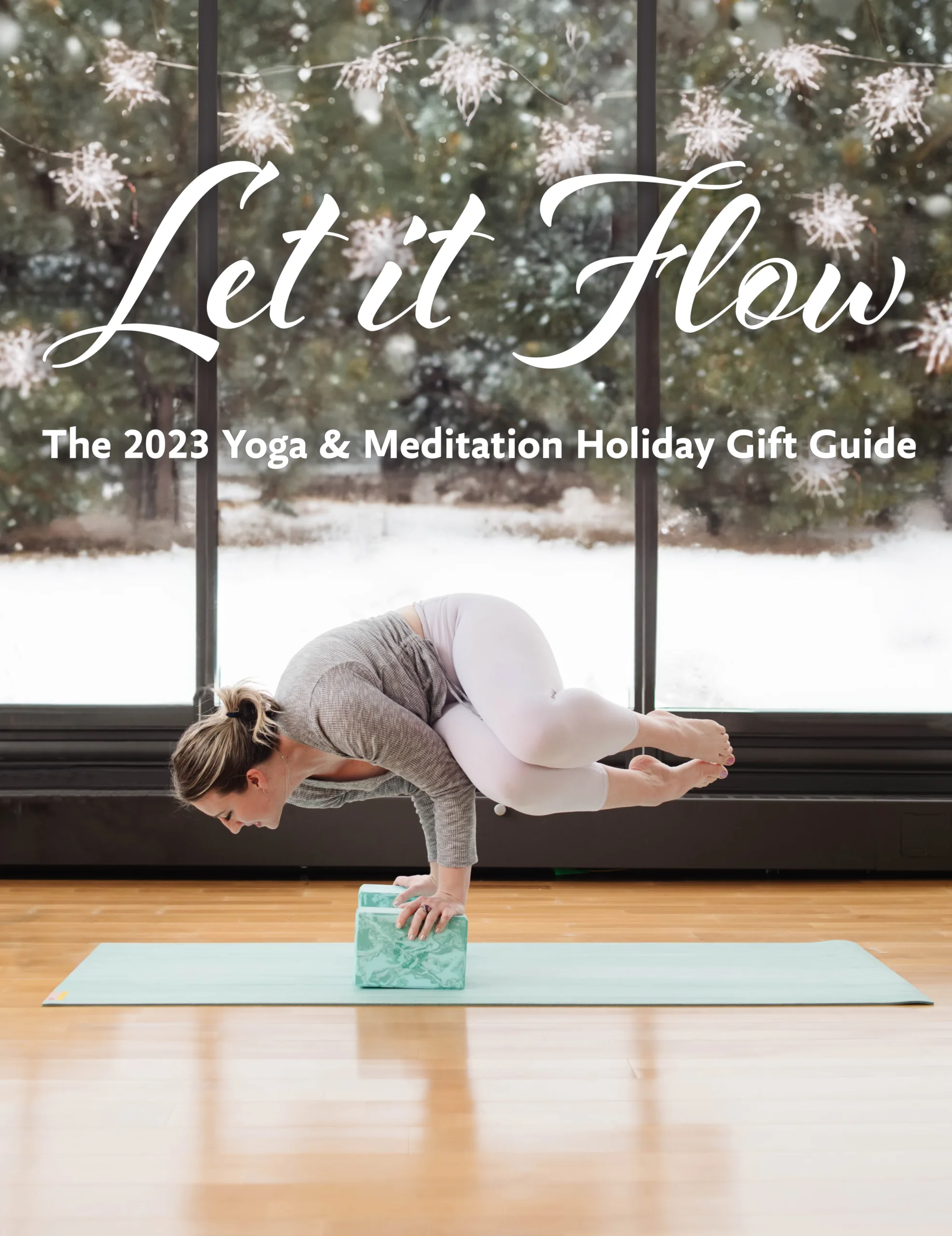 The Serenity Yoga Travel Gift Set – Kedgeree Design